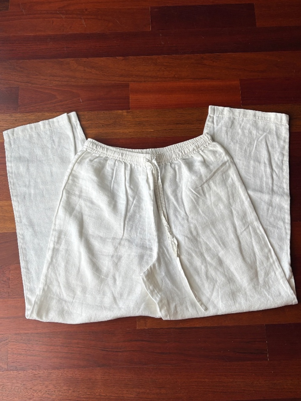 John Paul Richard Linen Drawstring Pants - Picture 2 of 10